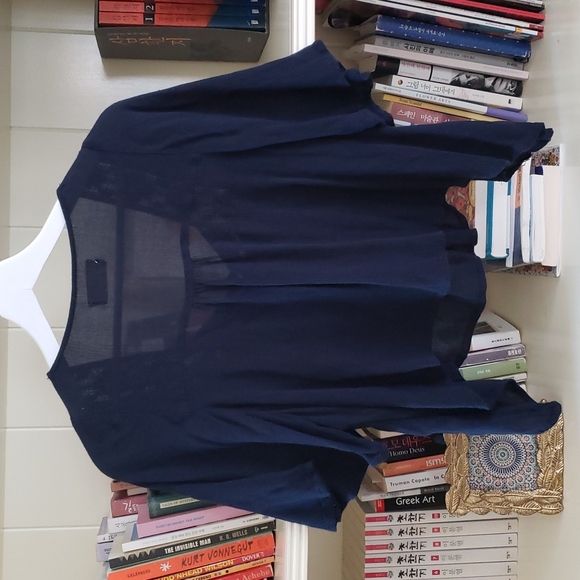 Cropped Peasant Blouse - Picture 4 of 4